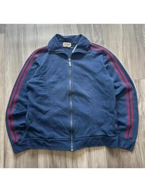 Vintage 90’s y2k Juicy Couture navy zip up sweatshirt XL